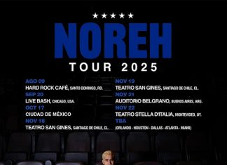 NOREH anuncia su gira 2025 por Estados Unidos, Europa, Centroamérica y Latinoamérica