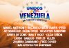 Estrellas de la música y el entretenimiento confirmadas para “UNIDOS POR VENEZUELA”