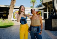 Anabella Mondi con-trap-untea con Annaé Torrealba