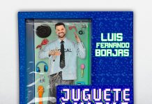 Luis Fernando Borjas estrena su tercer álbum de estudio «Juguete Nuevo»